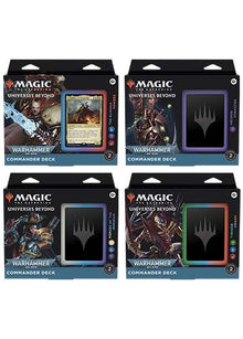 MTG: Universes Beyond: Warhammer 40,000 - Commander Deck Set of 4