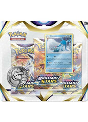 Pokemon TCG: Brilliant Stars - Glaceon 3-Pack Blister