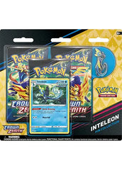 Pokemon TCG: Crown Zenith - Inteleon Pin Collection