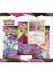 Pokemon TCG: Sword & Shield 8 Fusion Strike - 3 Pack Blister Eevee