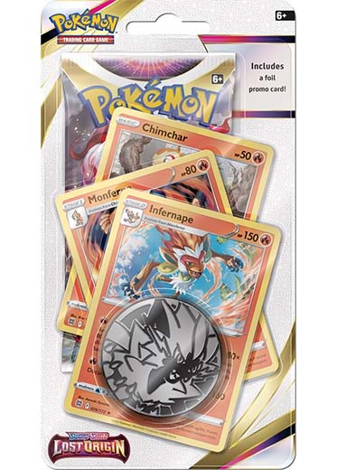 Pokemon TCG: Sword & Shield 11 Lost Origins - Premium Checklane Blister Infernape