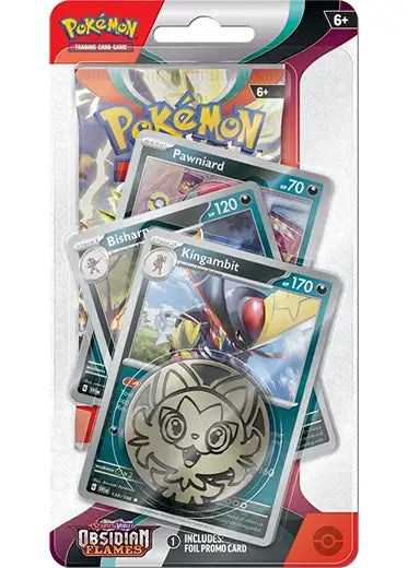 Pokemon TCG: Obsidian Flames - Premium Checklane Blister Kingambit