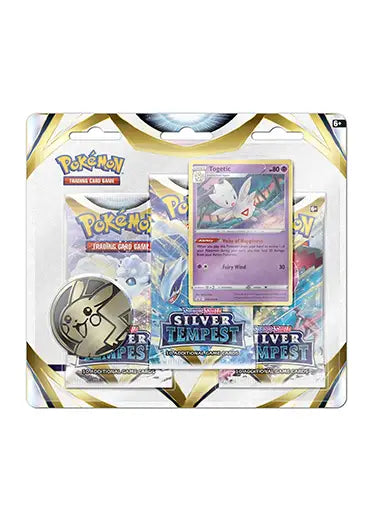Pokemon TCG: Sword and Shield Silver Tempest - 3 Pack Blister Togetic 