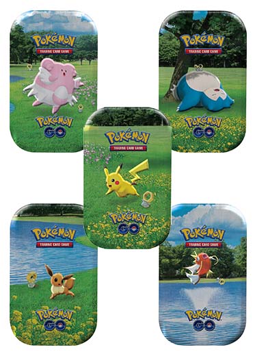Pokemon TCG: Pokemon GO - Mini Tin Set of 5