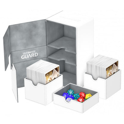 Ultimate Guard Twin Flip'n'Tray™ 200+ XenoSkin™ White
