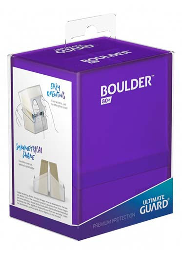 Ultimate Guard - Boulder 80+ Deck Case Amethyst