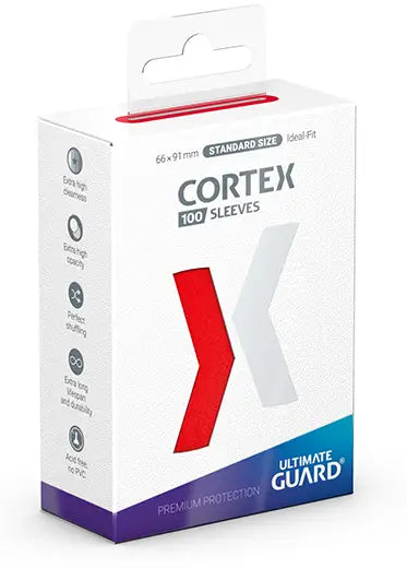 Ultimate Guard: Cortex Sleeves Red