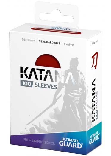 Ultimate Guard - Katana Sleeves Red 2