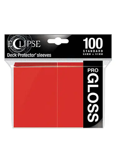 Ultra Pro: Eclipse Gloss Sleeves - Apple Red