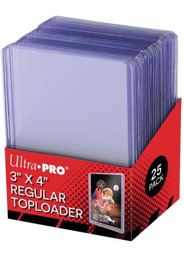 Ultra Pro - Regular Toploaders (25 Count)