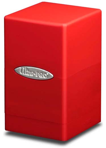 Ultra Pro - Satin Tower Deck Box Red