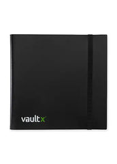 Vault X: 12-Pocket Strap Binder Black