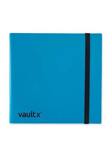 Vault X: 12-Pocket Strap Binder Black