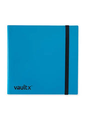 Vault X: 12-Pocket Strap Binder Blue