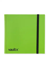 Vault X: 12-Pocket Strap Binder Black