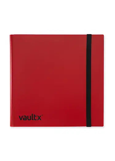 Vault X: 12-Pocket Strap Binder Black