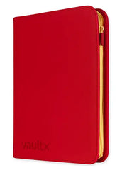 Vault X: 9-Pocket Exo-Tec Zip Binder SWSH Red