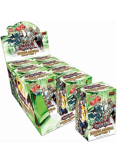 Yugioh TCG: Hidden Arsenal Chapter 1 - 8 Box Display